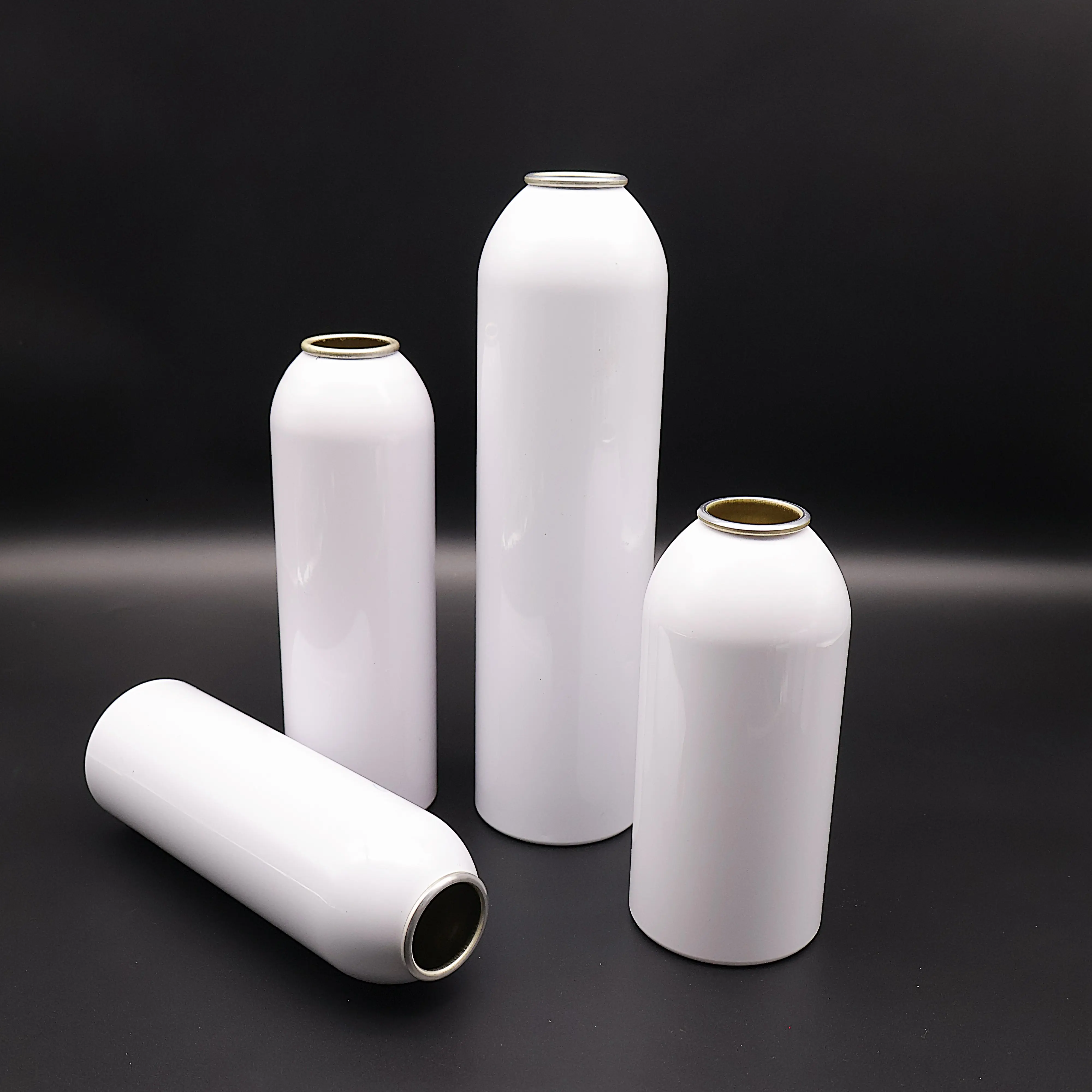 Customized Logo Premium Aluminum Aerosol Spray Can Premium Aluminum Aerosol Bottle Vietnam Manufacturer Factory Metal Bottle