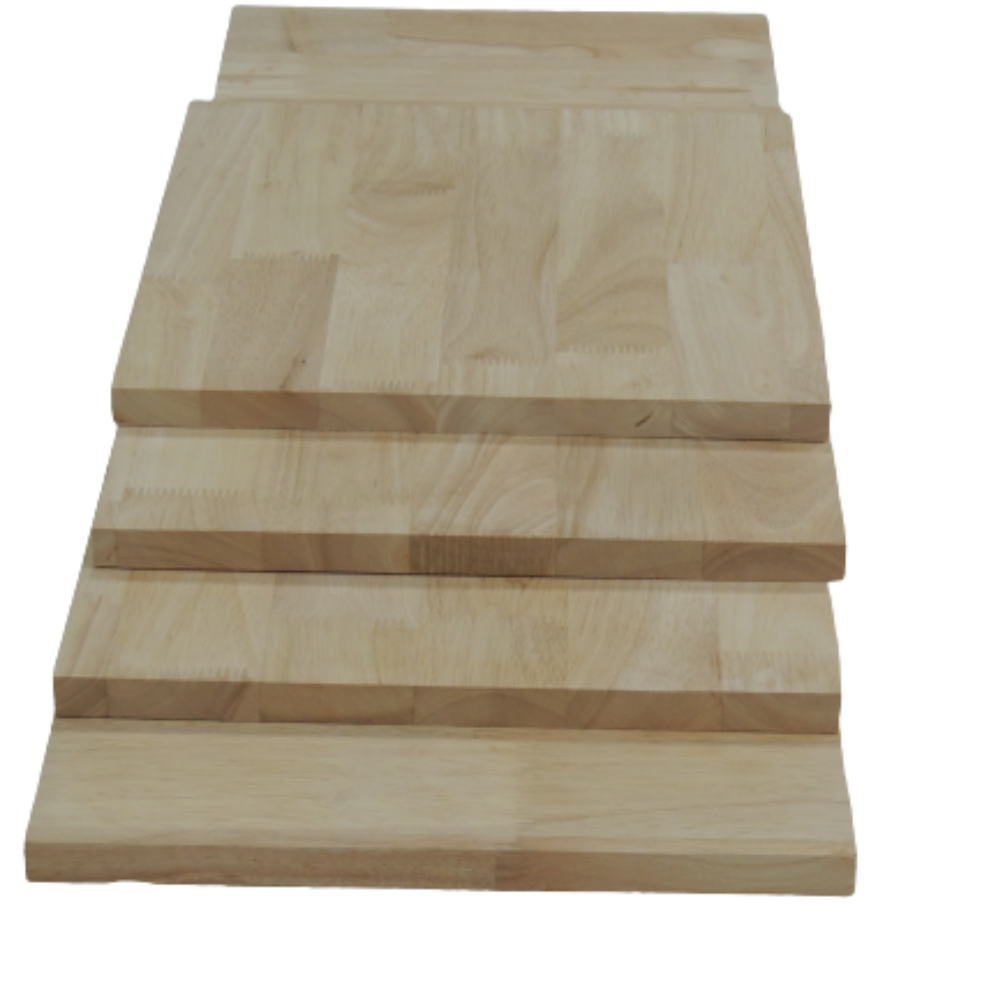 Rubber Wood Finger Joint Board Fast Delivery Export Work Top Fsc-Coc Customized Packaging From Vietnam Manufacturer