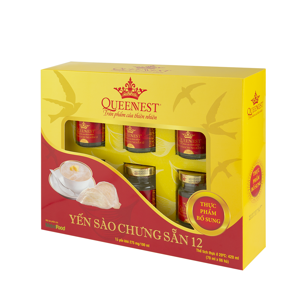 Genuine Bird's Nest Soup 12% Natural Collagen Swallow Bird'S Nest Drink High Quality Hot Selling Use For Restaurant Haccp Certification Customized Packaing Vietnam Manufacturer