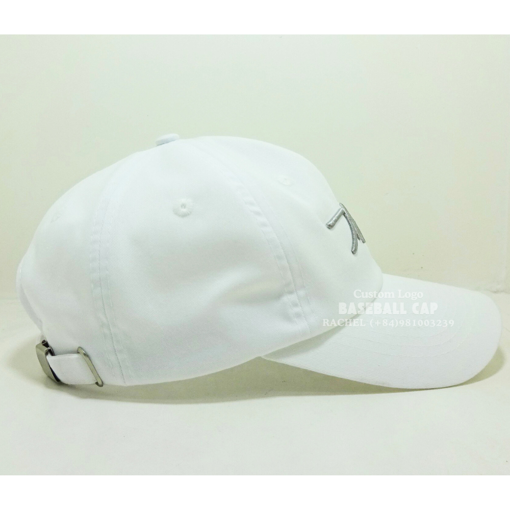 Dad Hat Baseball 6 Panel Semi Unstructured 3D Embroidered Logo Strapback European Styles For Team Give Away Vietnam For All Ages 5