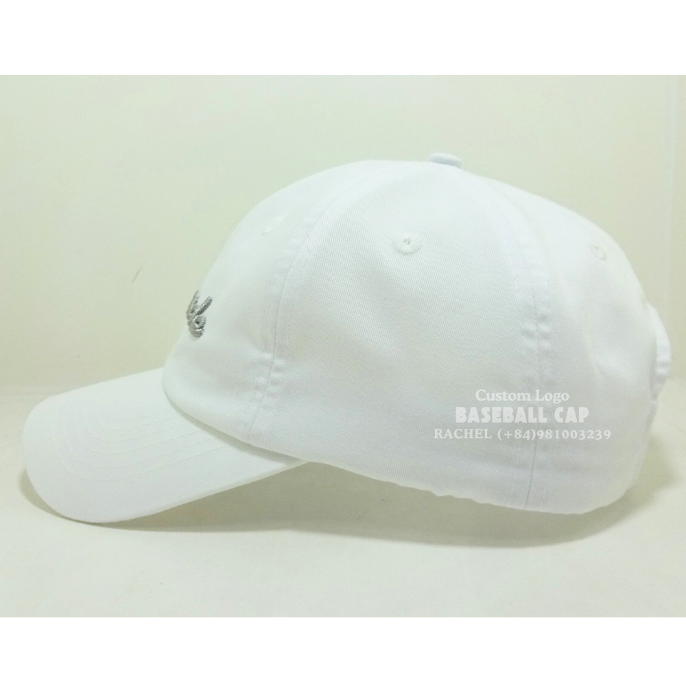 Dad Hat Baseball 6 Panel Semi Unstructured 3D Embroidered Logo Strapback European Styles For Team Give Away Vietnam For All Ages 4