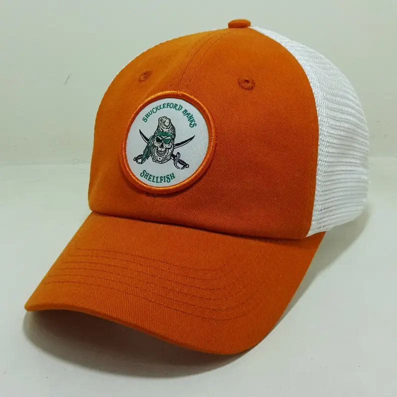 Daily Wear Trucker Hat Vietnam Made Outdoor Summer Caps With Custom Woven Patch Mesh Back Gorras For Men Women Casual Outdoor L1 3