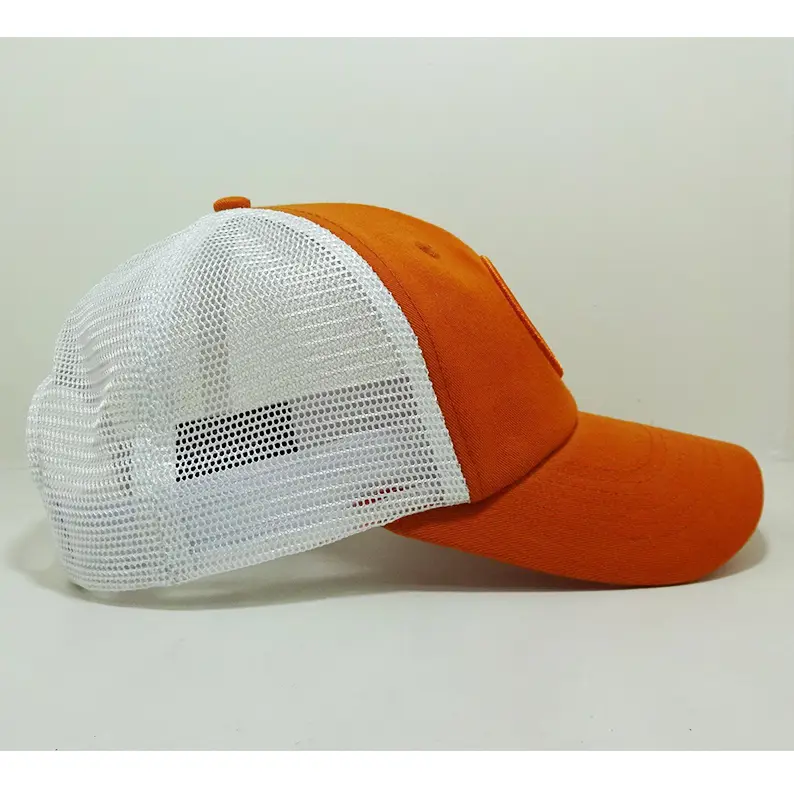 Daily Wear Trucker Hat Vietnam Made Outdoor Summer Caps With Custom Woven Patch Mesh Back Gorras For Men Women Casual Outdoor L1 4