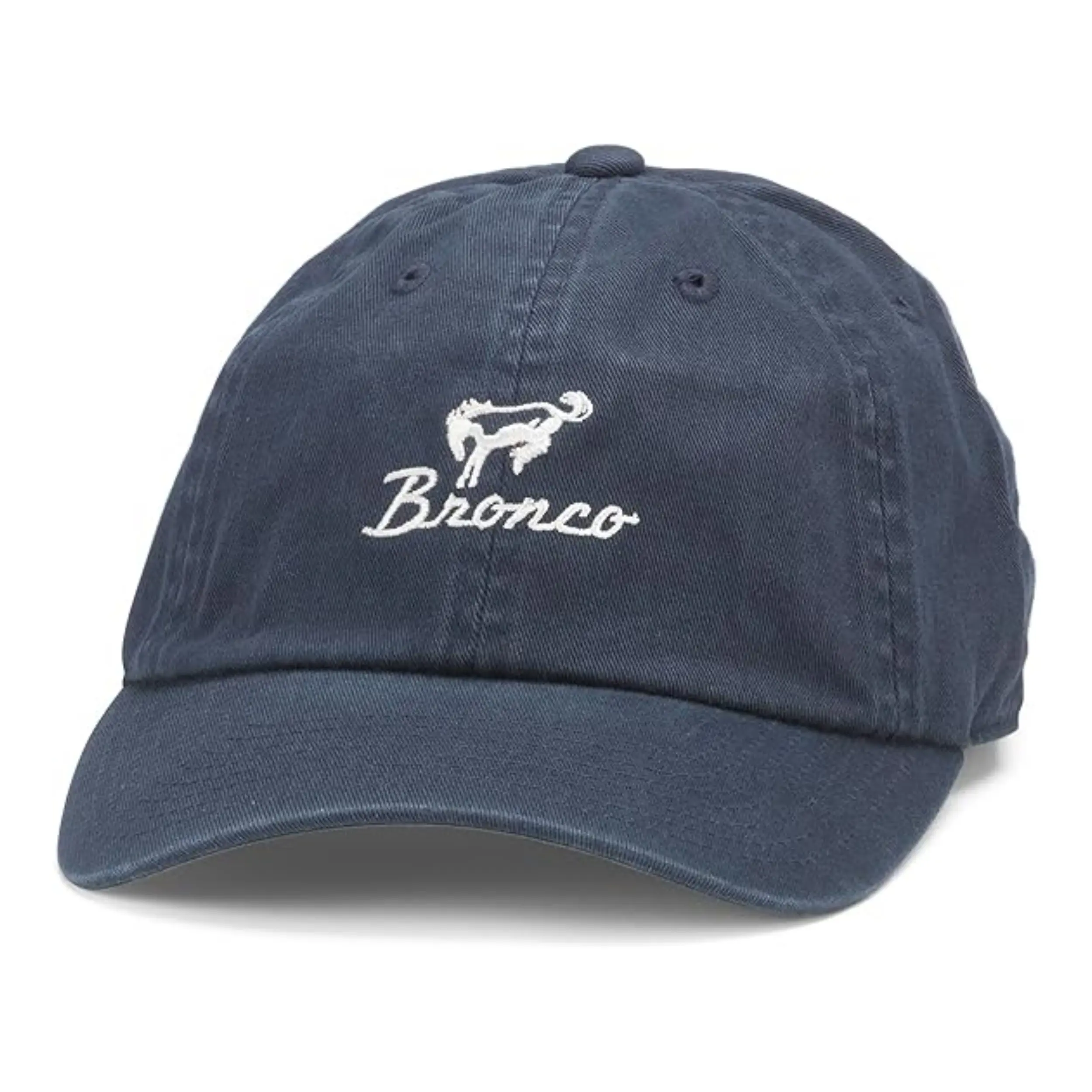 Denim Embroidered Unstructured Baseball 6 Panel Cap Soft-Top Cap Vintage Baseball Cap for Customized 1