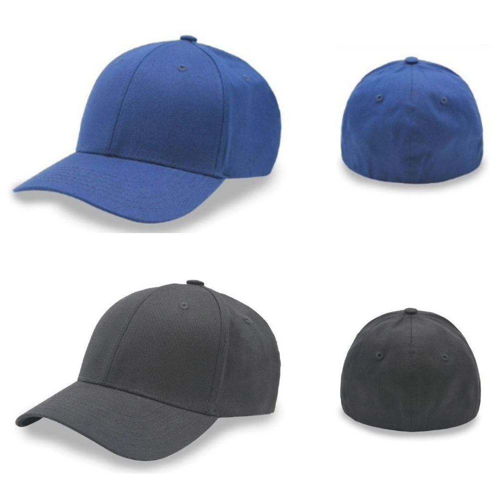 Digital Printing Baseball Caps Fitted Custom Logo on Front and Back Side 6 Panel Structured Low Profile for Man Woman All Ages 6