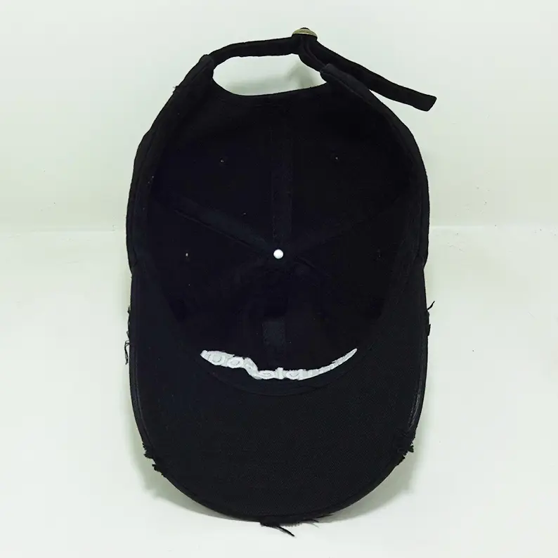 Distressed Vintage Baseball Caps Dad Hat 2D Letter Embroidered Logo Custom Vietnam Made Gorras For Men Women Hiphop Casual L01 6