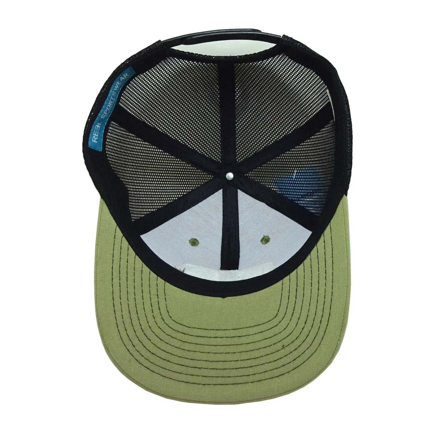 Emboss Leather Patch Logo Green Trucker Hats Custom Snapback Caps Custom Sublimated Patch Vietnam Promotional Hat 5