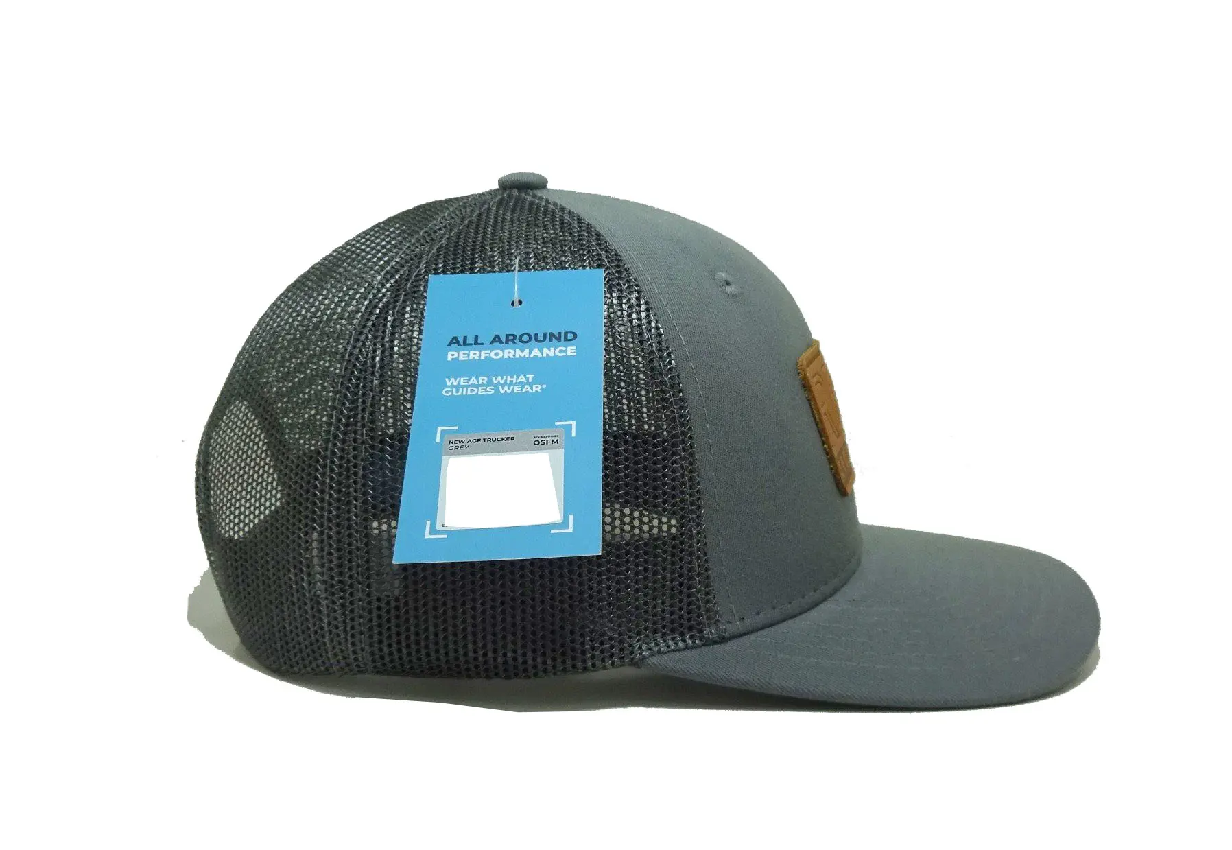 Emboss Leather Patch Logo Trucker Hats Snapback Caps Custom Sublimated Patch Vietnam Promotional Hat for Business 6