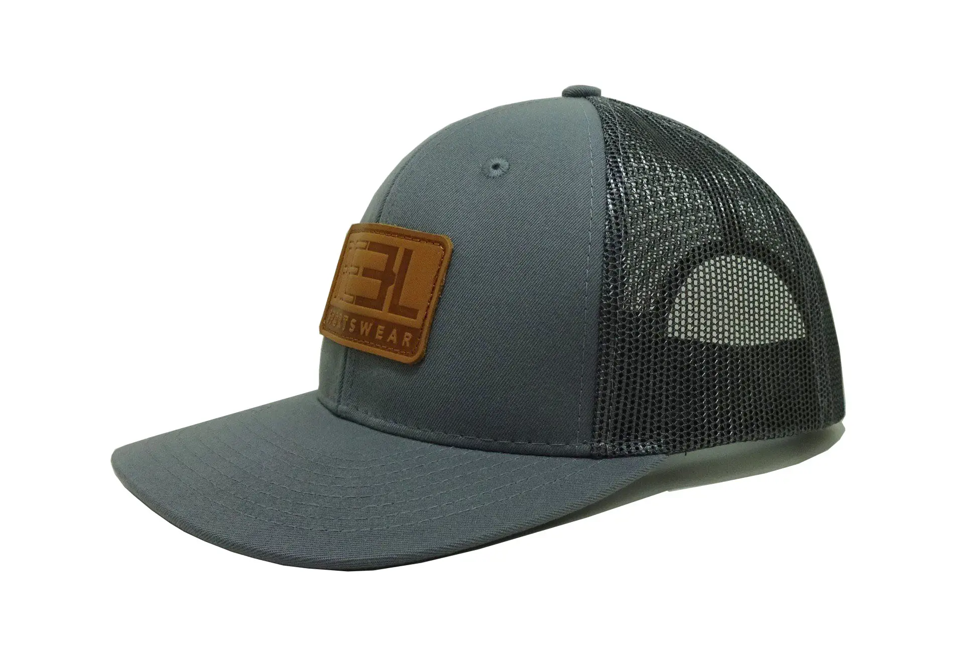 Emboss Leather Patch Logo Trucker Hats Snapback Caps Custom Sublimated Patch Vietnam Promotional Hat for Business 2