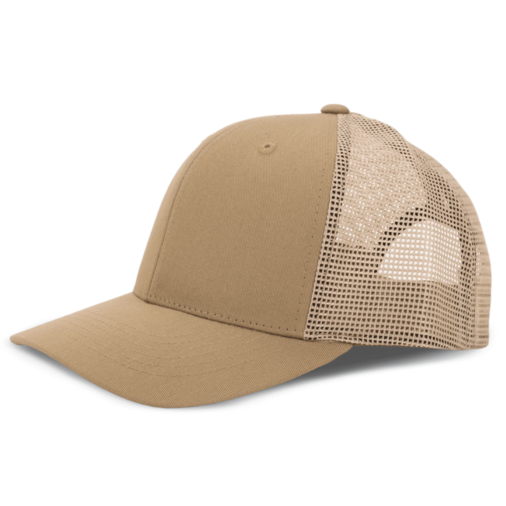 Embroidered 6 Panel Trucker Hat Breathable Mesh Adjustable Plastic Single Row Buckle for Shopping Hiking Fashion Sporty Casual 5