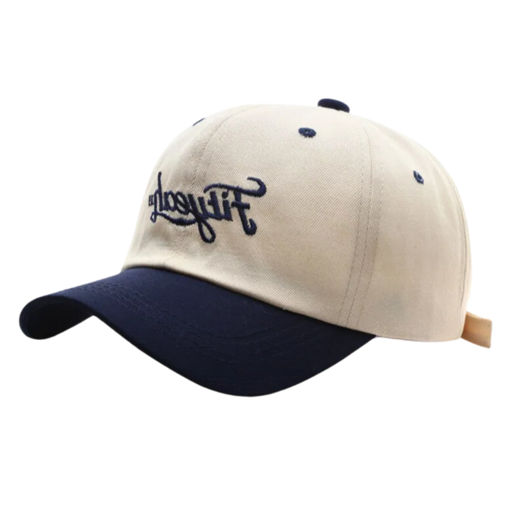 Embroidered Baseball Caps 2 Tone 6 Panel Custom Color Adjustable Metal Buckle for Man Woman All Ages European Fashion Styles OEM 5