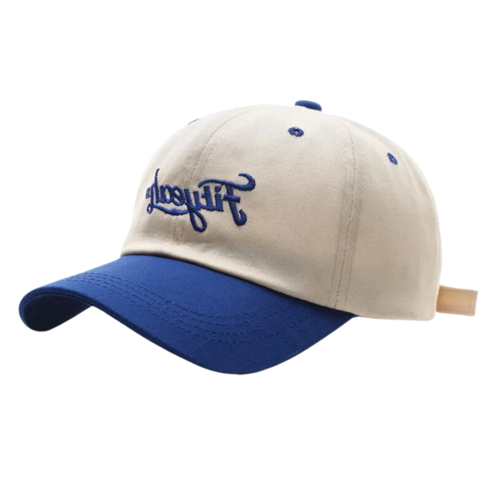 Embroidered Baseball Caps 2 Tone 6 Panel Custom Color Adjustable Metal Buckle for Man Woman All Ages European Fashion Styles OEM 3