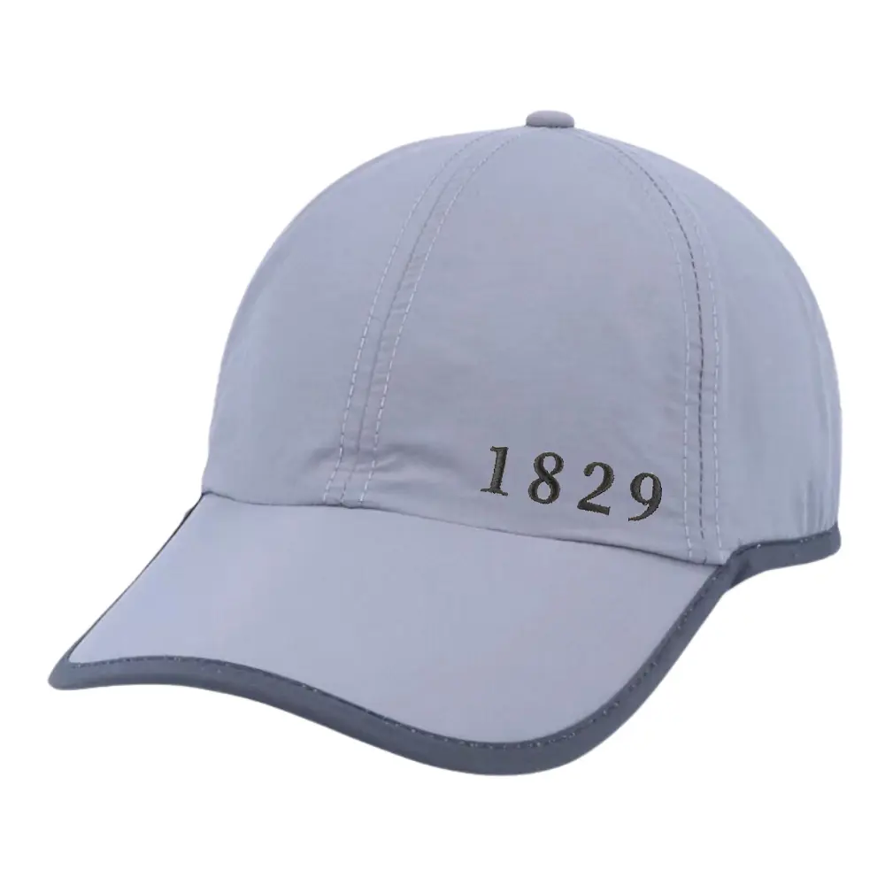 Embroidered Baseball Caps 2 Toner 6 Panel Unstructured Dad Hat Nylon/Polyester Custom Healthcare Tag Inside Magic Sticker Unisex