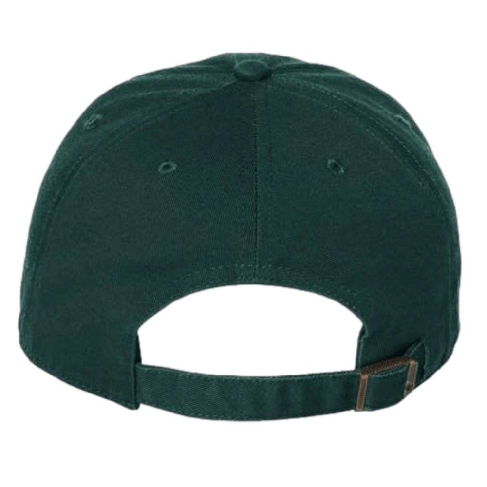 Embroidered Baseball Caps 6 Panel Green Wall Clock Pattern Adjustable Metal Buckle for Man Woman All Ages Oudoors Event Unisex 5