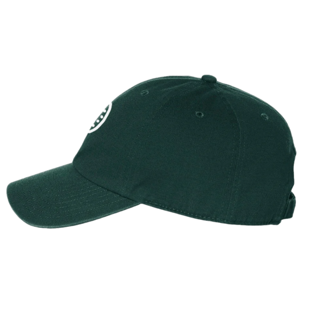 Embroidered Baseball Caps 6 Panel Green Wall Clock Pattern Adjustable Metal Buckle for Man Woman All Ages Oudoors Event Unisex 3