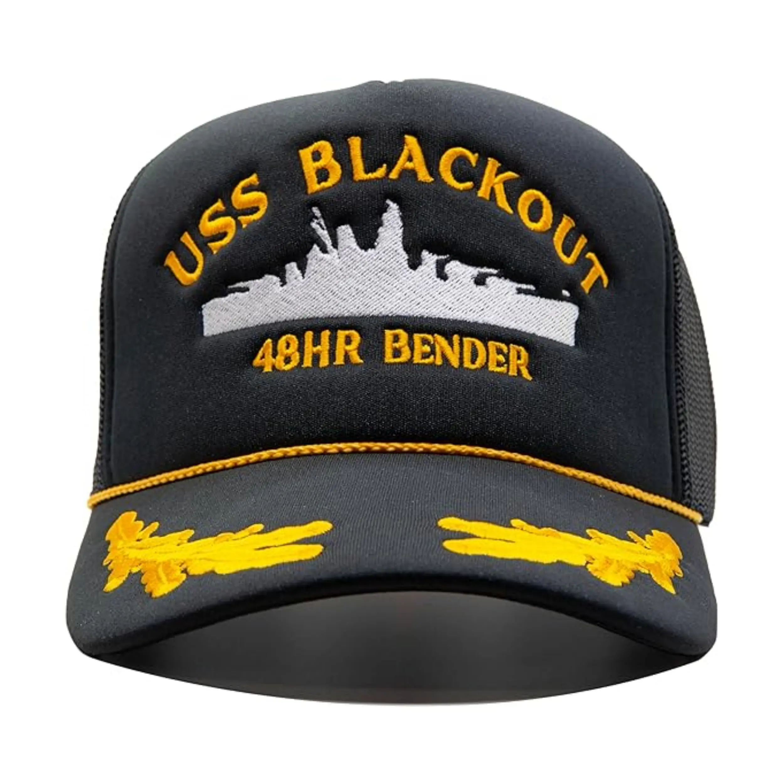 Embroidered Baseball Caps Black Custom Logo 3D Letter Embroidered Sunshade Hat Baseball Cap 2