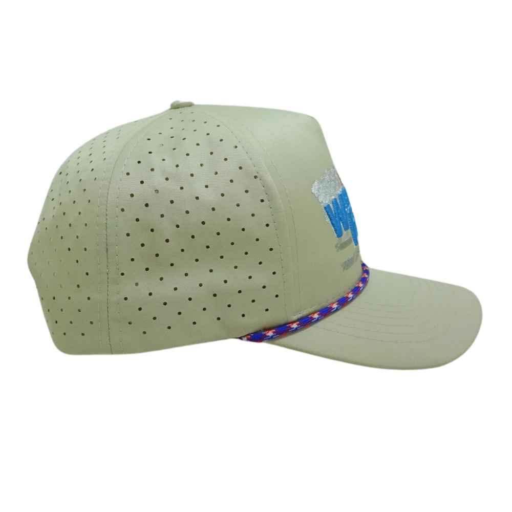 Embroidered Logo Baseball Cap With Laser Cut Holes Rope Detail Vietnam Made Hat For Men Women Gorras Outdoor Casual Style L01 4