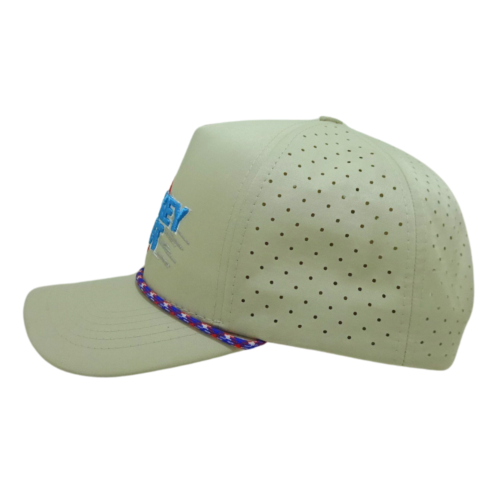 Embroidered Logo Baseball Cap With Laser Cut Holes Rope Detail Vietnam Made Hat For Men Women Gorras Outdoor Casual Style L01 3