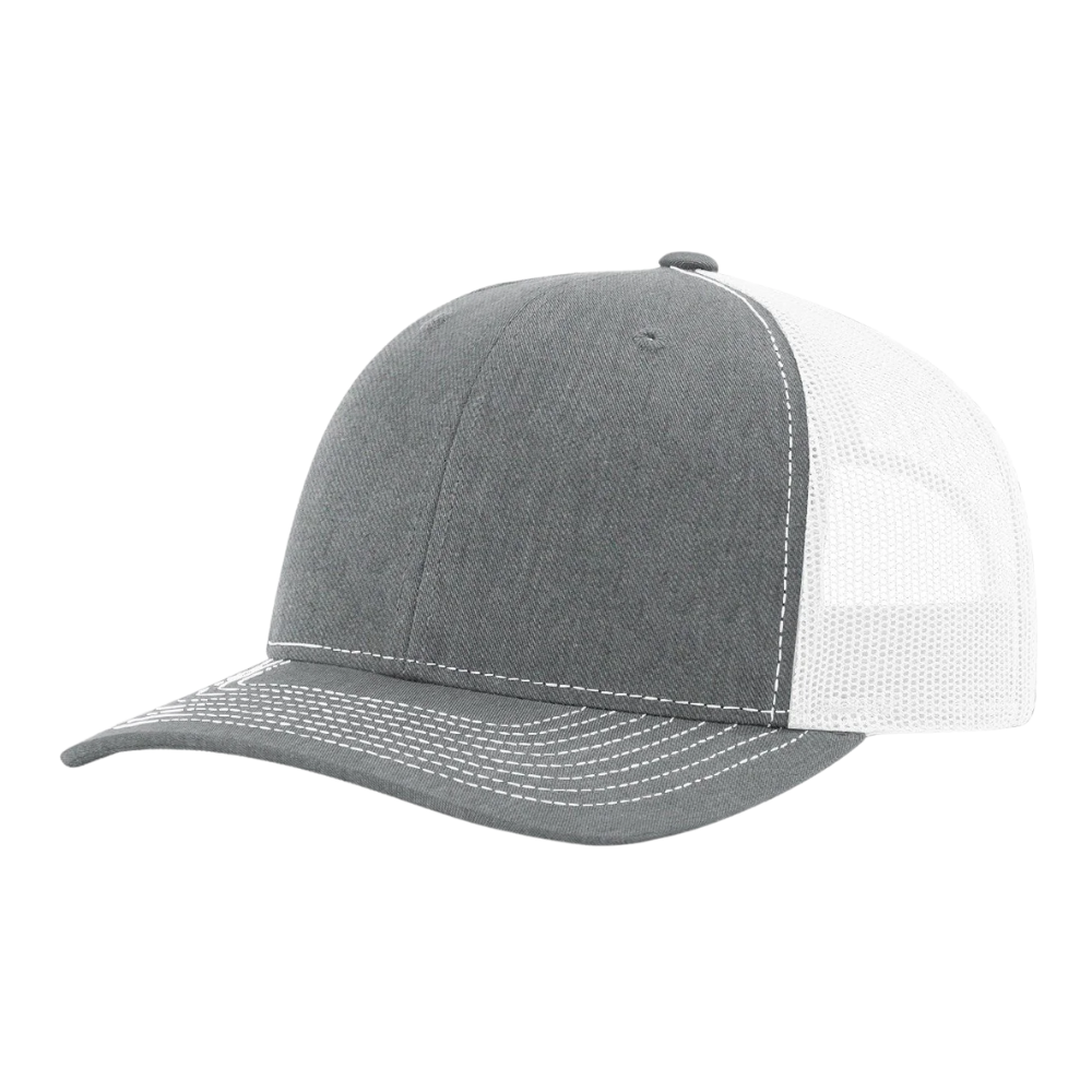 Embroidered Logo R 112 Trucker Hats 6 Panel Gorras Custom Color Contrast Stitching On Brim Adjustable Snapback Closure Wholesale 6