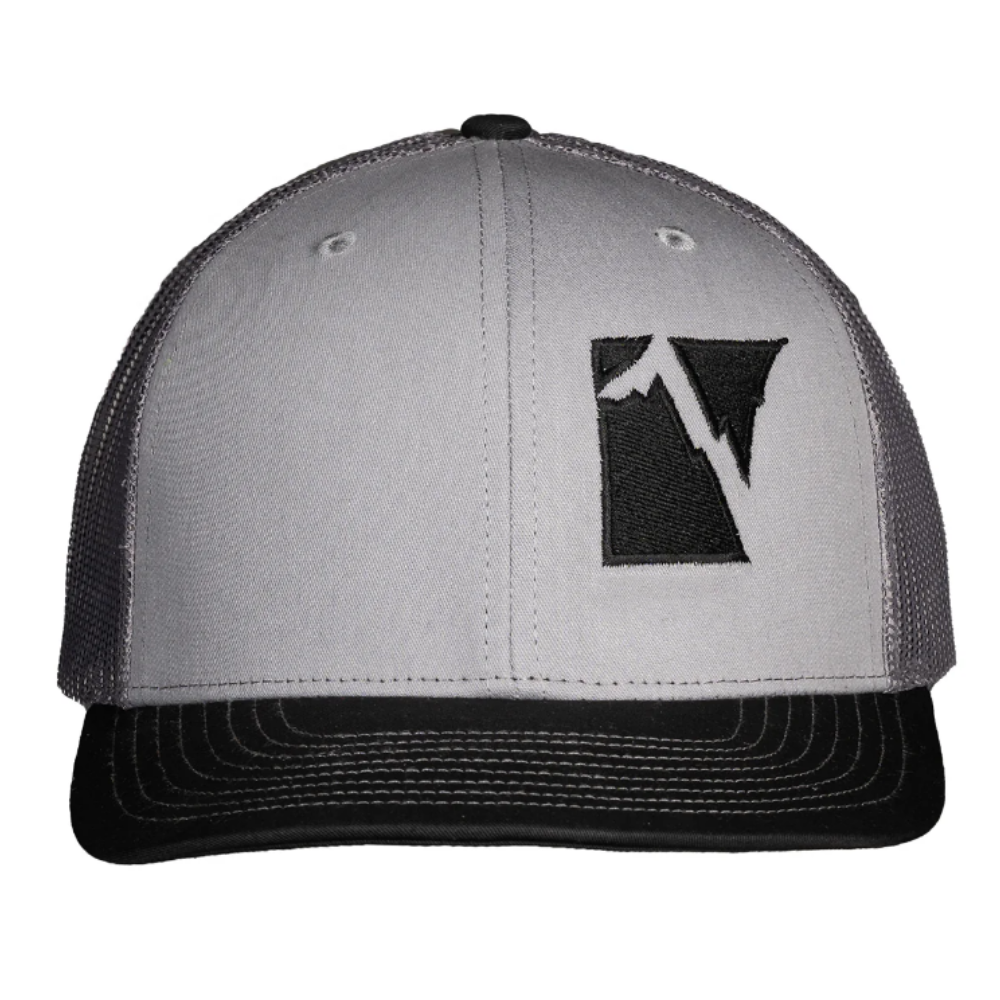 Embroidered Logo R 112 Trucker Hats 6 Panel Structured Cap Contrast Stitching Line Single Row Buckle Snapback Closure Unisex OEM 4