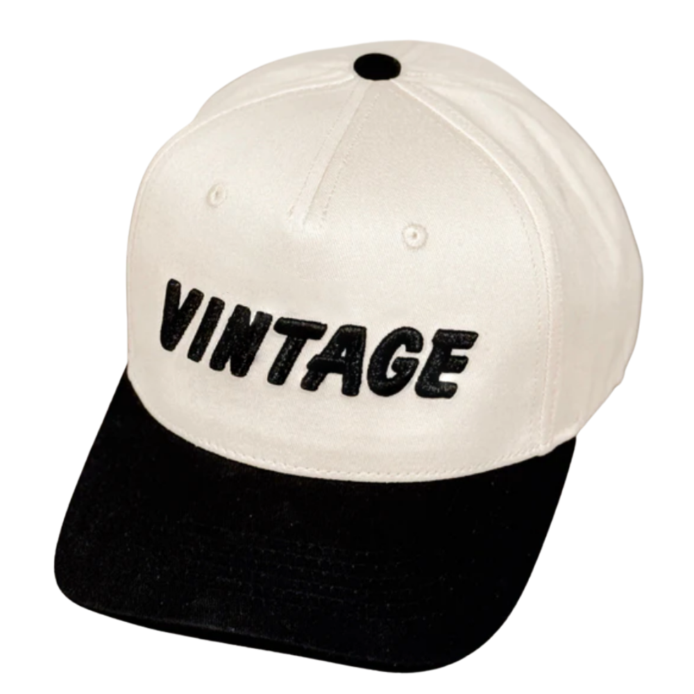 Embroidered Logo Two tone Baseball Caps 5 Panel Gorras White/Black Vintage Styles Curved Brim Adjustable Snapback Closure Unisex 4