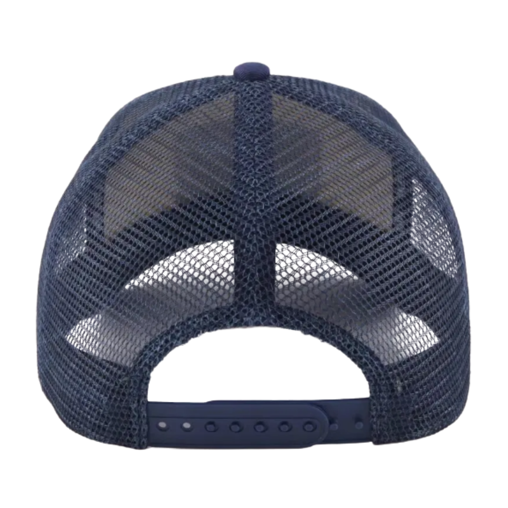 Embroidered Patch Trucker Hat 5 Panel Gorras Structured Caps Fully Printed Inner Tapes Adjustable Curved Brim Snapback Closure 5