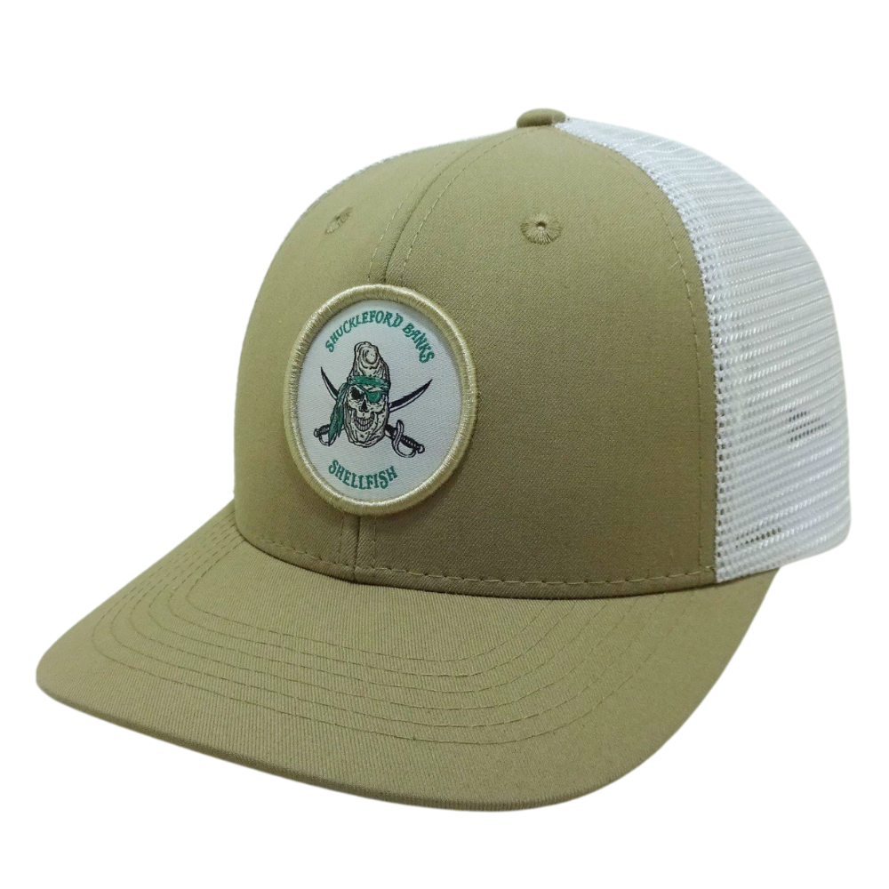 Embroidered Patch Trucker Hat Structured Brim White Mesh Single Breasted Buckle Label on Sweatband Unisex High Quality Wholesale 3