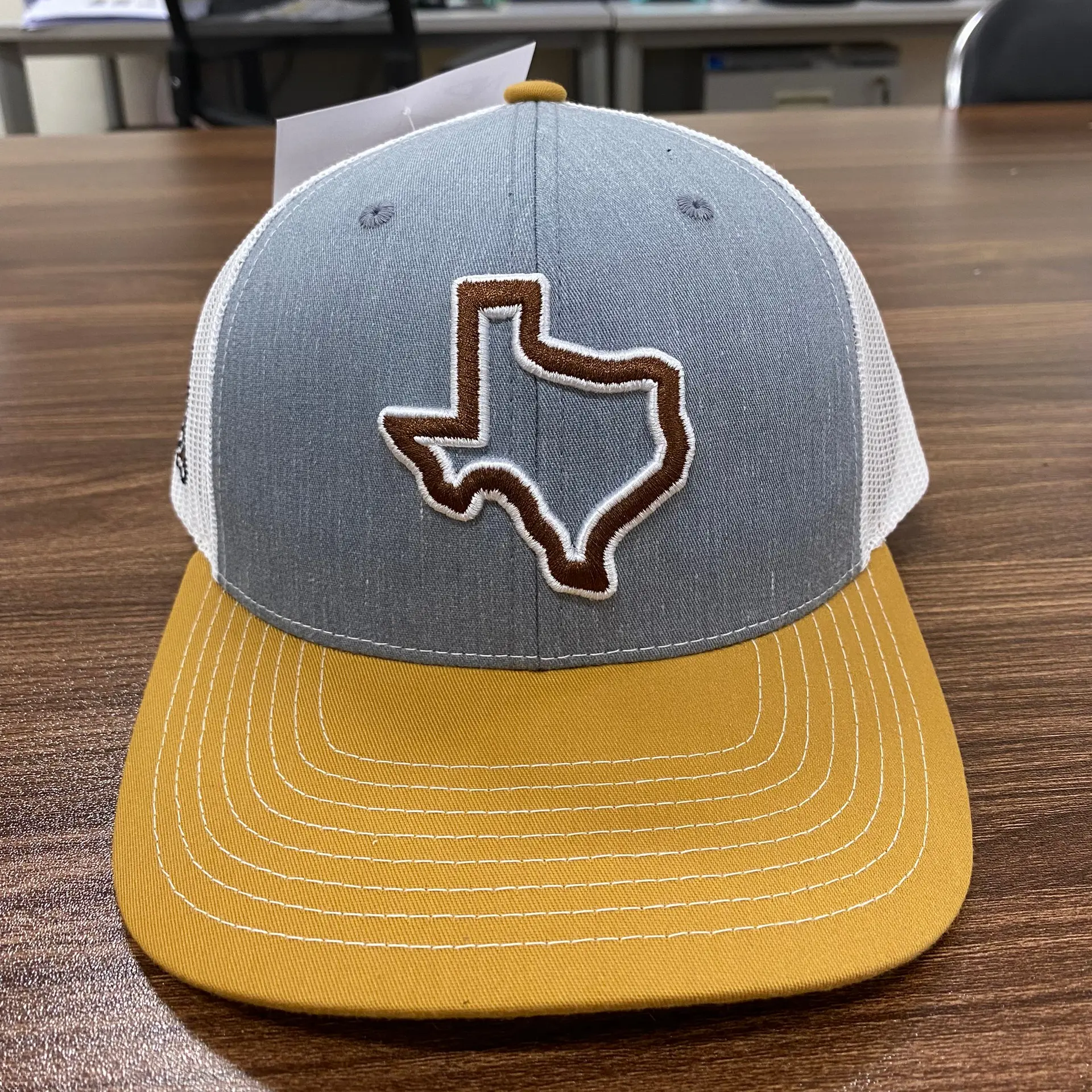 Embroidered Texas Outline Dad Hat Baseball Cap Trucker Hats Snapback 6606 Vietnam Caps Snapback Hat 1