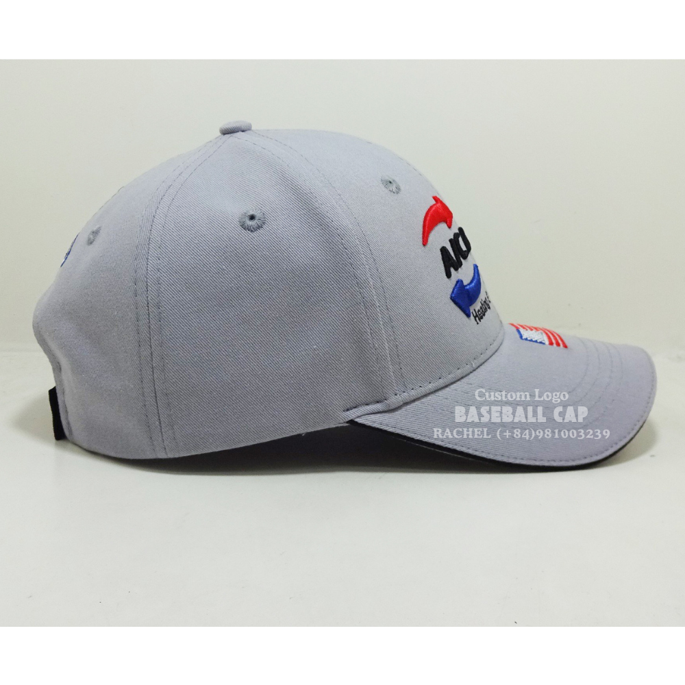 Embroidered Trucker Hats 6 Panel Curved Brim 6 Panel Structured Custom Bill And Sticker Velcro Curved Brim For Brand Promotions 4
