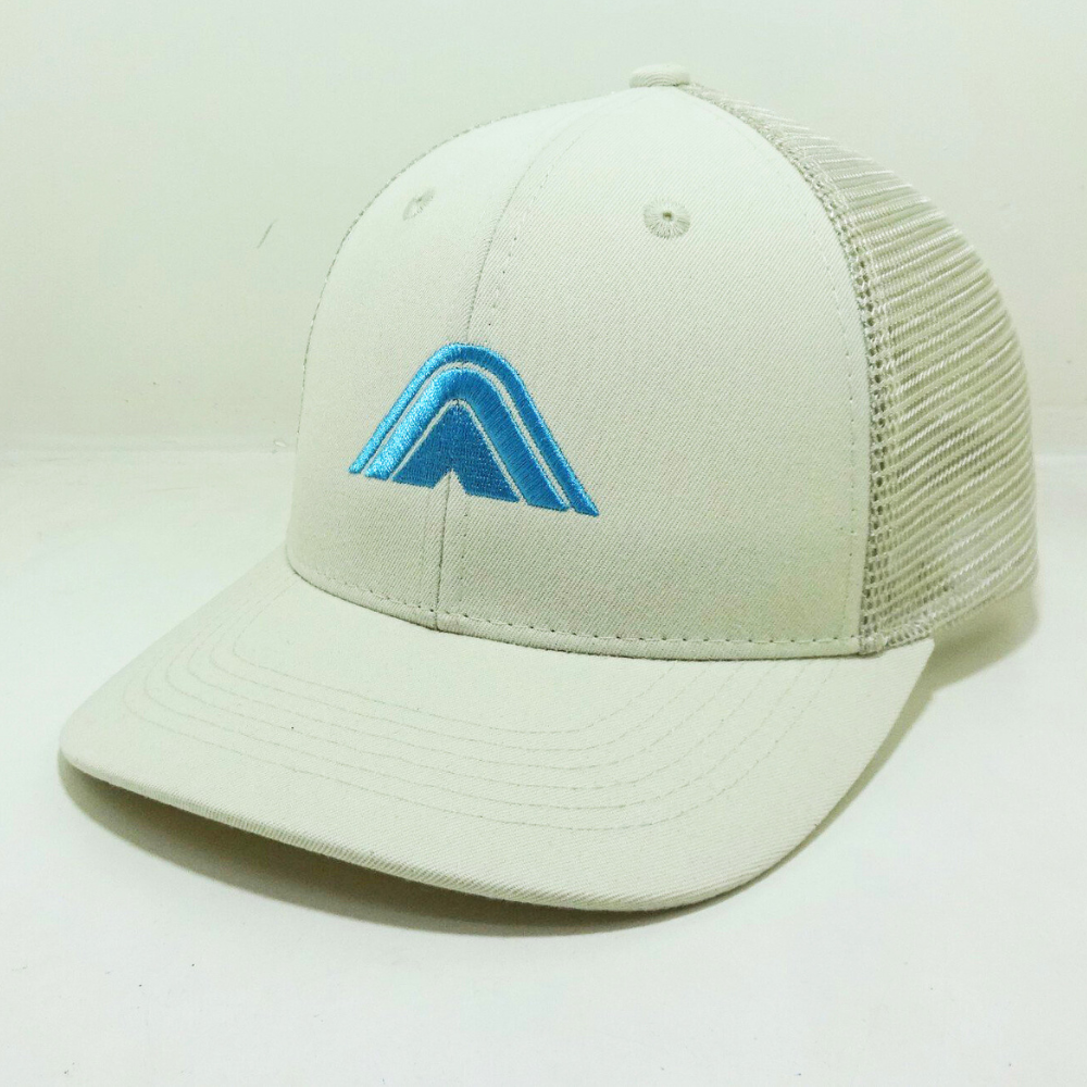 Embroidered Trucker Hats 6 Panel Structured Gorras Caps R 112 Printed Inner Tapes Breathable Adjustable Snapback Closure OEM ODM 2