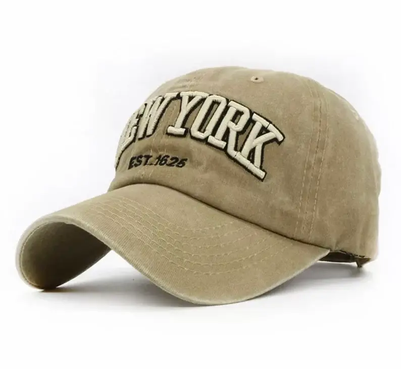 Embroidery Letter Logo 6 Panels Baseball Cap High Quality Outdoor Adjustable Dad Hat For Man And Woman 5