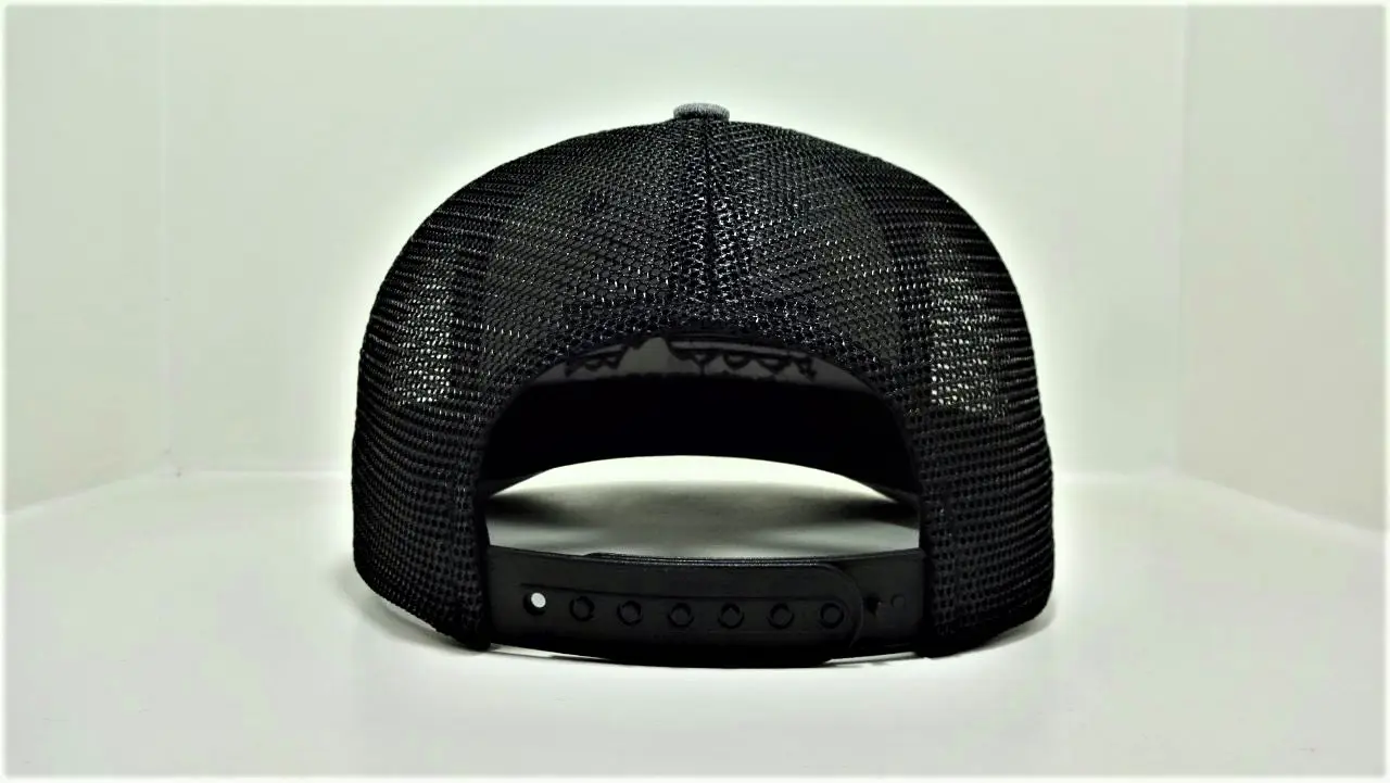 Embroidery Logo 6 Panel Trucker Hat Fishing Snapback Caps Vietnam Promotional Brand Hats for Business Support Sample 4