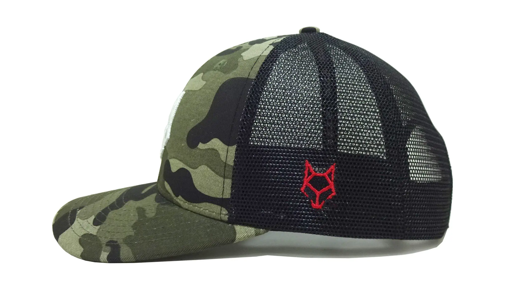 Embroidery Logo Snapback Cap for Man Camo Printing Trucker Hat Vietnam Supplier Hat for Business 2