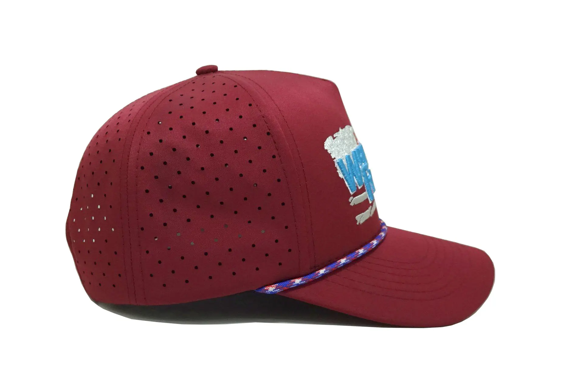 Embroidery Logo Snapback Cap Vietnam Factory Polyester Baseball Caps 6 Panels Sport Dad Hats Spandex Fabric 3