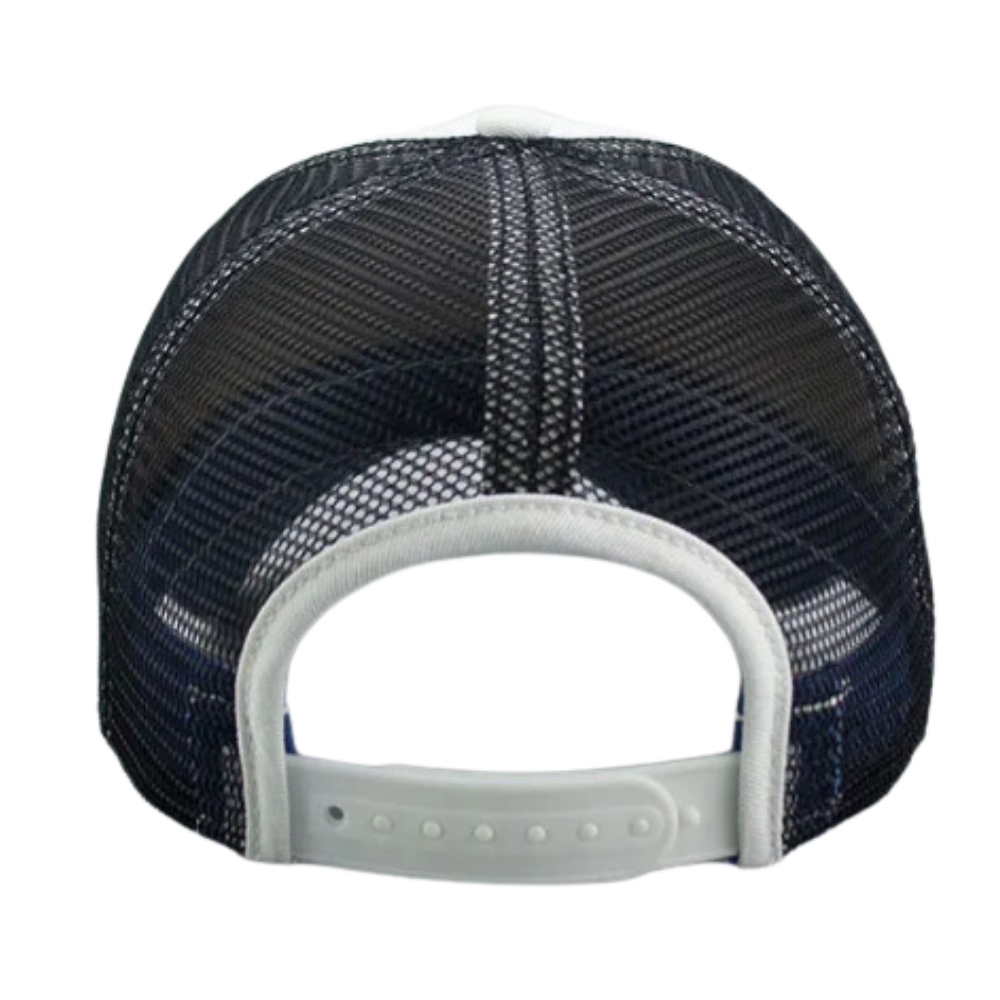 Embroidery Trucker Hat 6 Panel Gorras Structured Cap Black Mesh Contrast Color Plastic Single Row Buckle High Quality Injae Vina 4