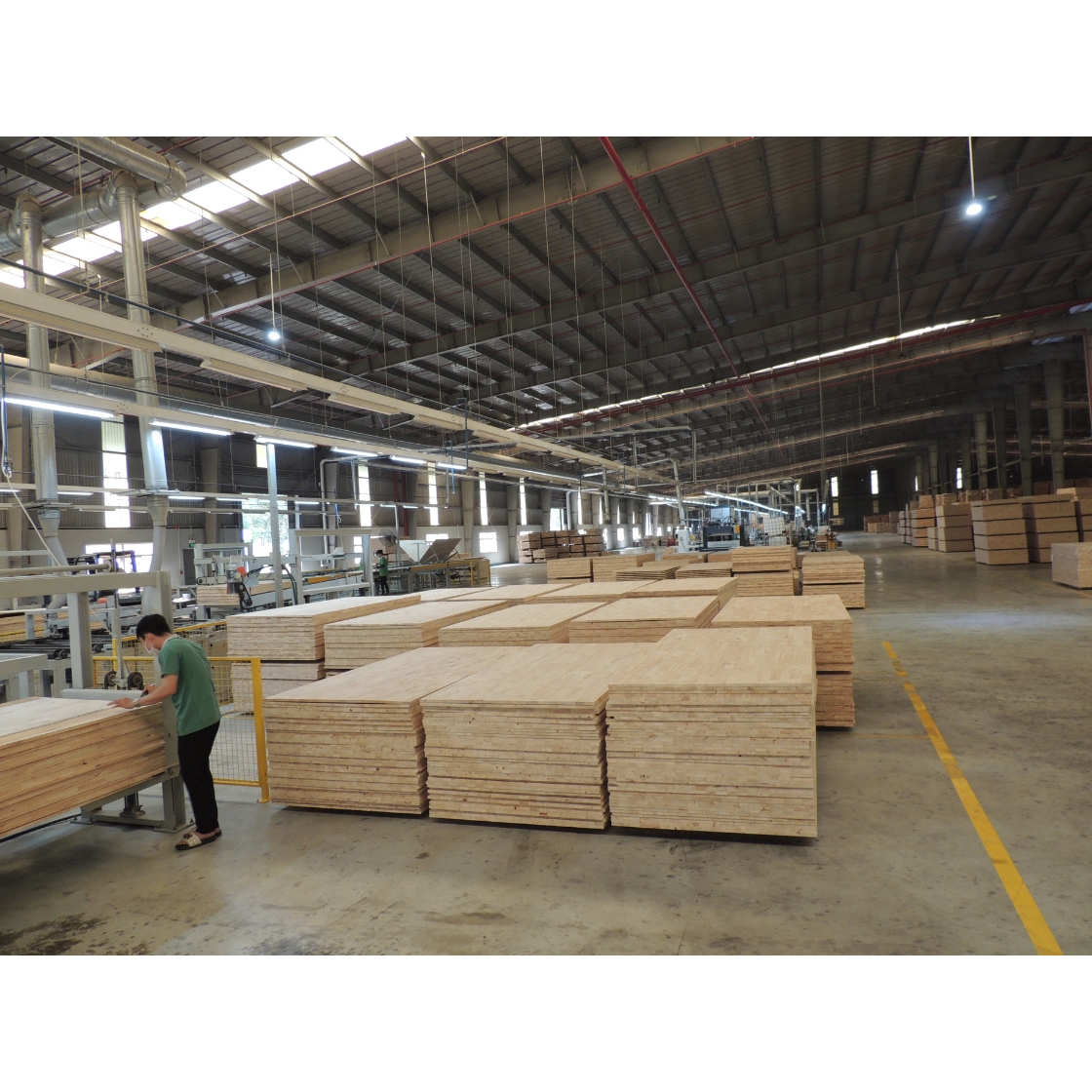 Rubber Wood Finger Joint Board Good Price Export Work Top Fsc-Coc Customized Packaging Vietnam Manufacturer