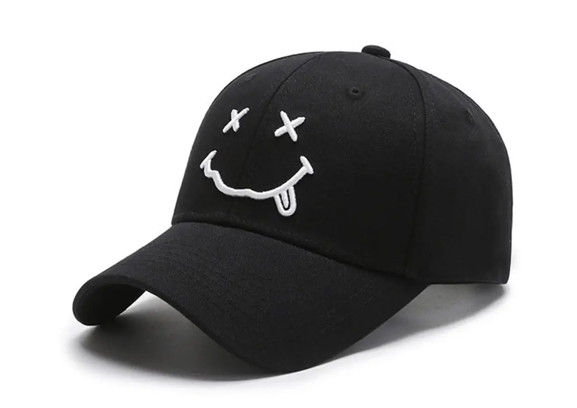 Fashion 6-Panel Curved Brim Structured High Quality Low Profile 65% Cotton and 35% Polyester Baseball Cap From Vietnam Supplier 6