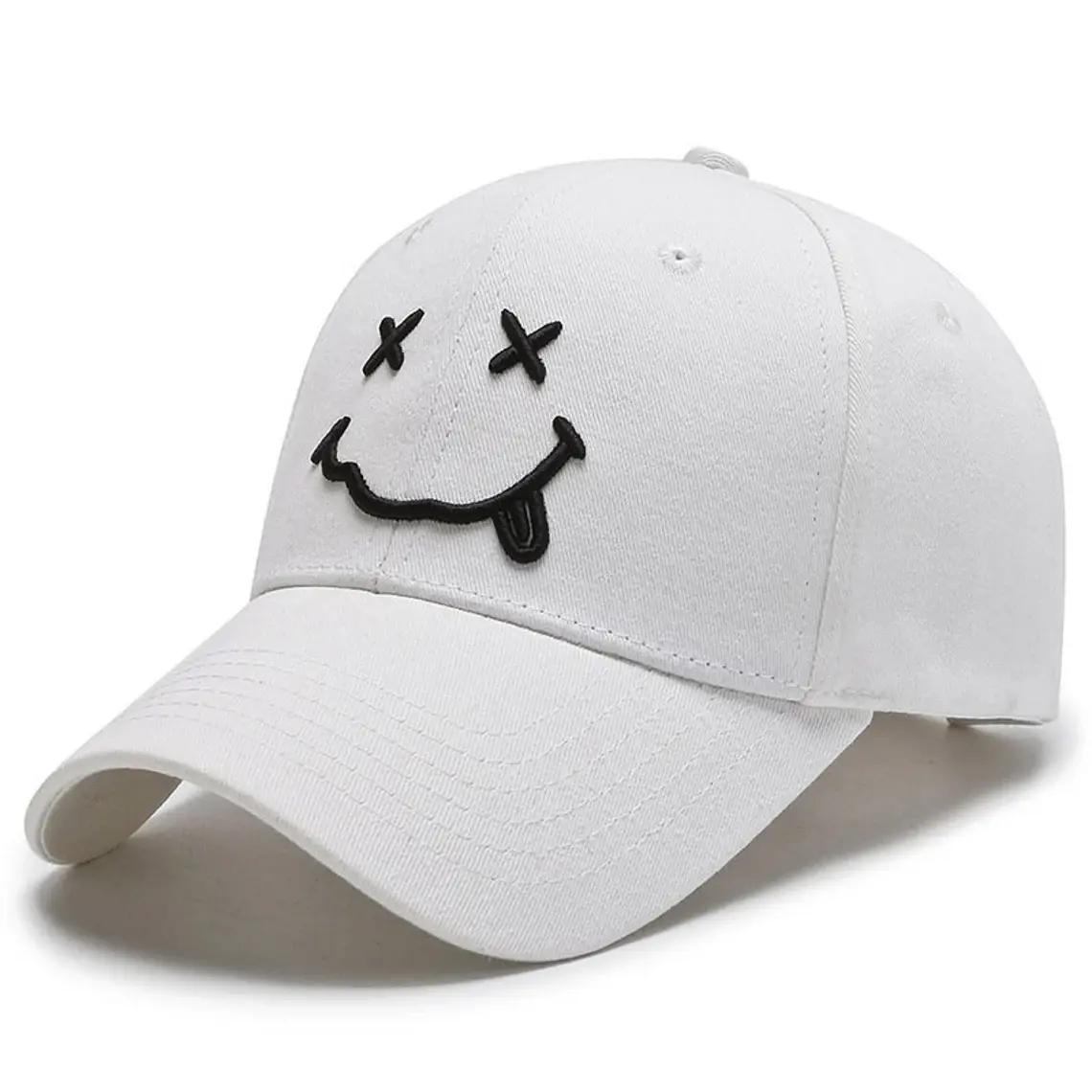 Fashion 6-Panel Curved Brim Structured High Quality Low Profile 65% Cotton and 35% Polyester Baseball Cap From Vietnam Supplier 4