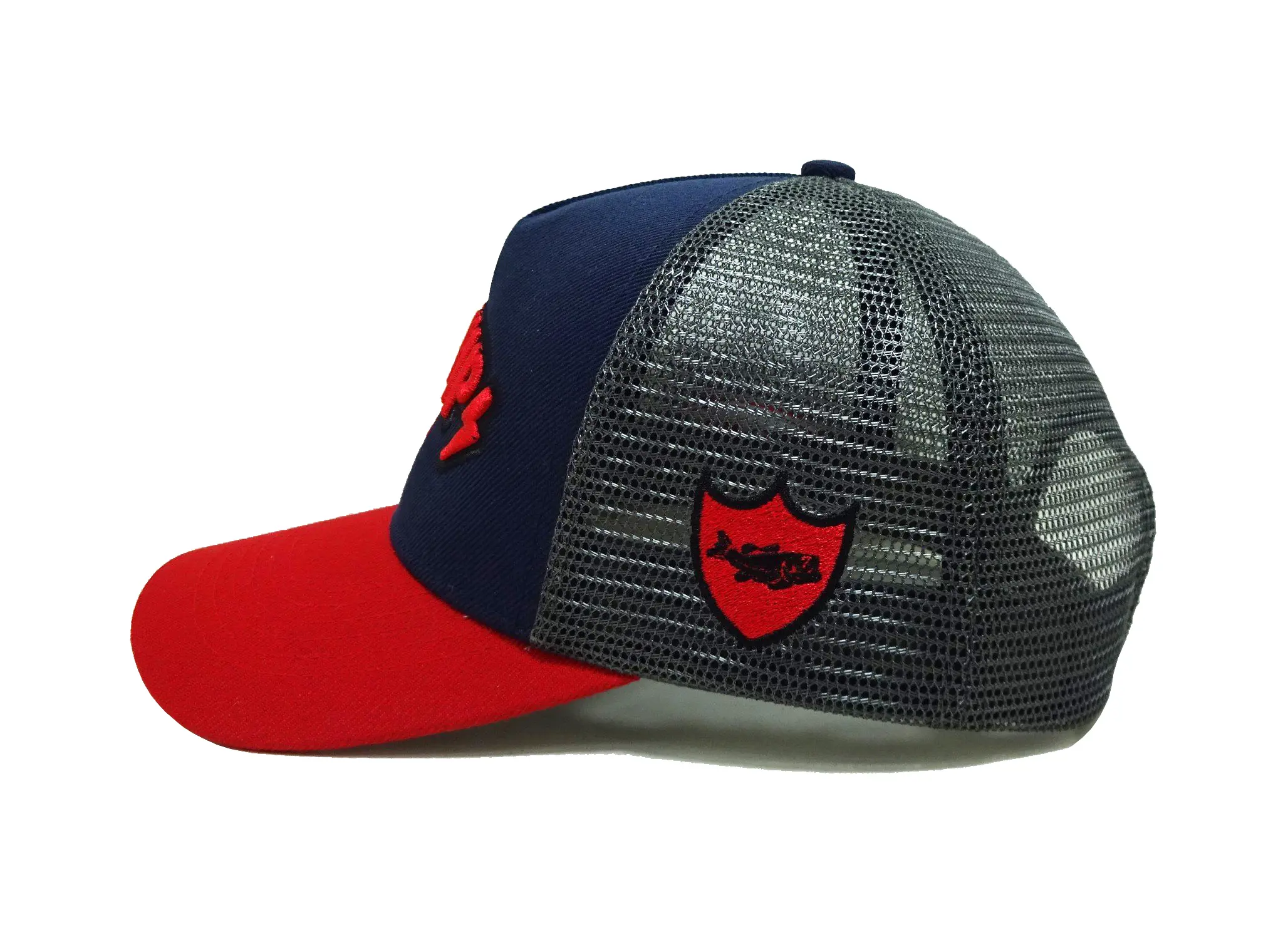 Fashion New Design High Quality Trucker Hat Custom Logo Acrylic Fabric Mesh Back Sports Cap for Unisex Outdoor Travel 4