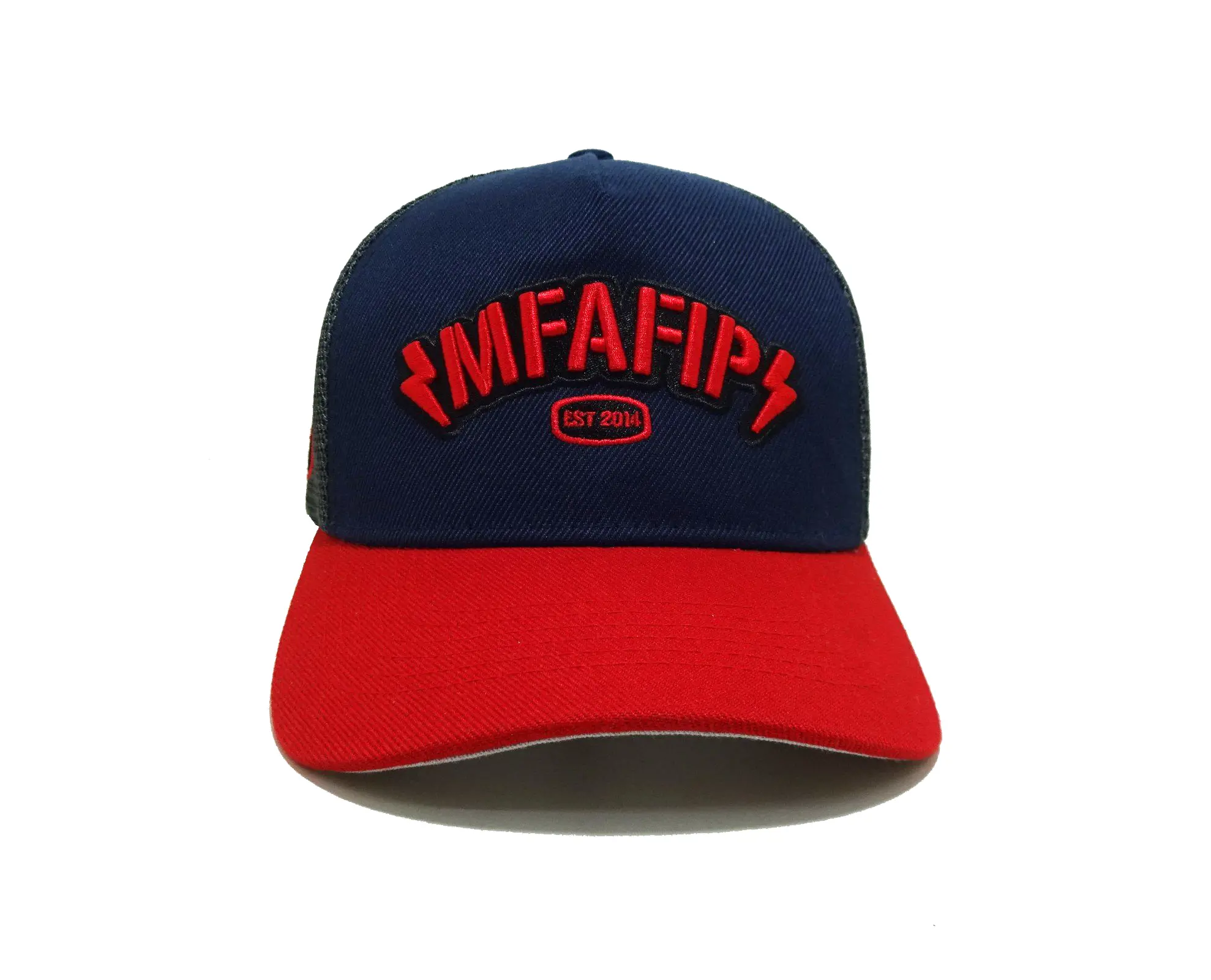 Fashion New Design High Quality Trucker Hat Custom Logo Acrylic Fabric Mesh Back Sports Cap for Unisex Outdoor Travel 2