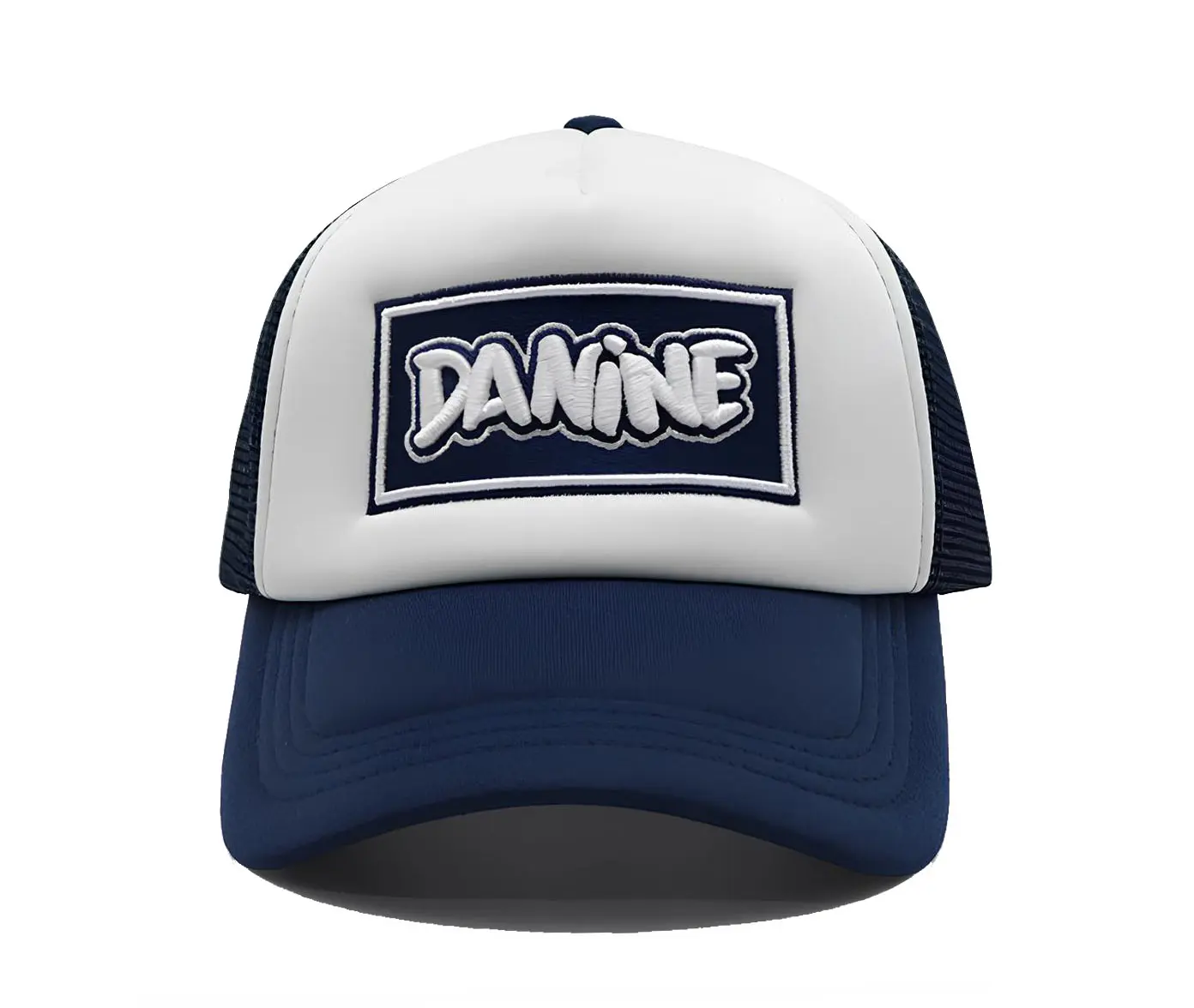 Fashion Vintage High Quality Foam Trucker Hat with Custom Logo Wholesale Promotional Sports Cap 2 Tone Adjustable Trucker Hat 1