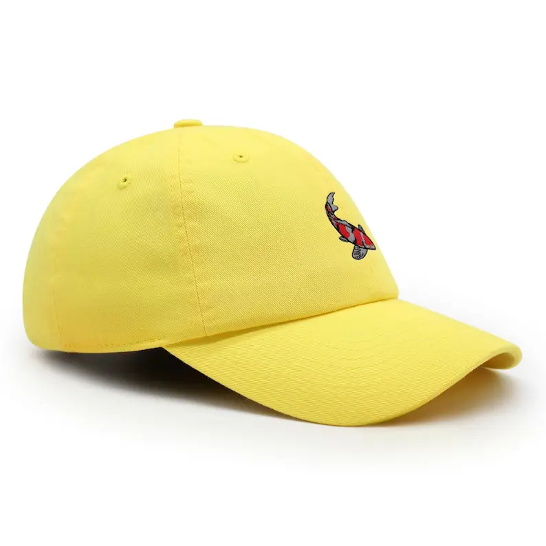 Fish Embroidery Baseball Cap High Quality Vietnam Made Hat Custom Logo Gorras For Casual Style Travel Unisex Animal Lovers L01 3