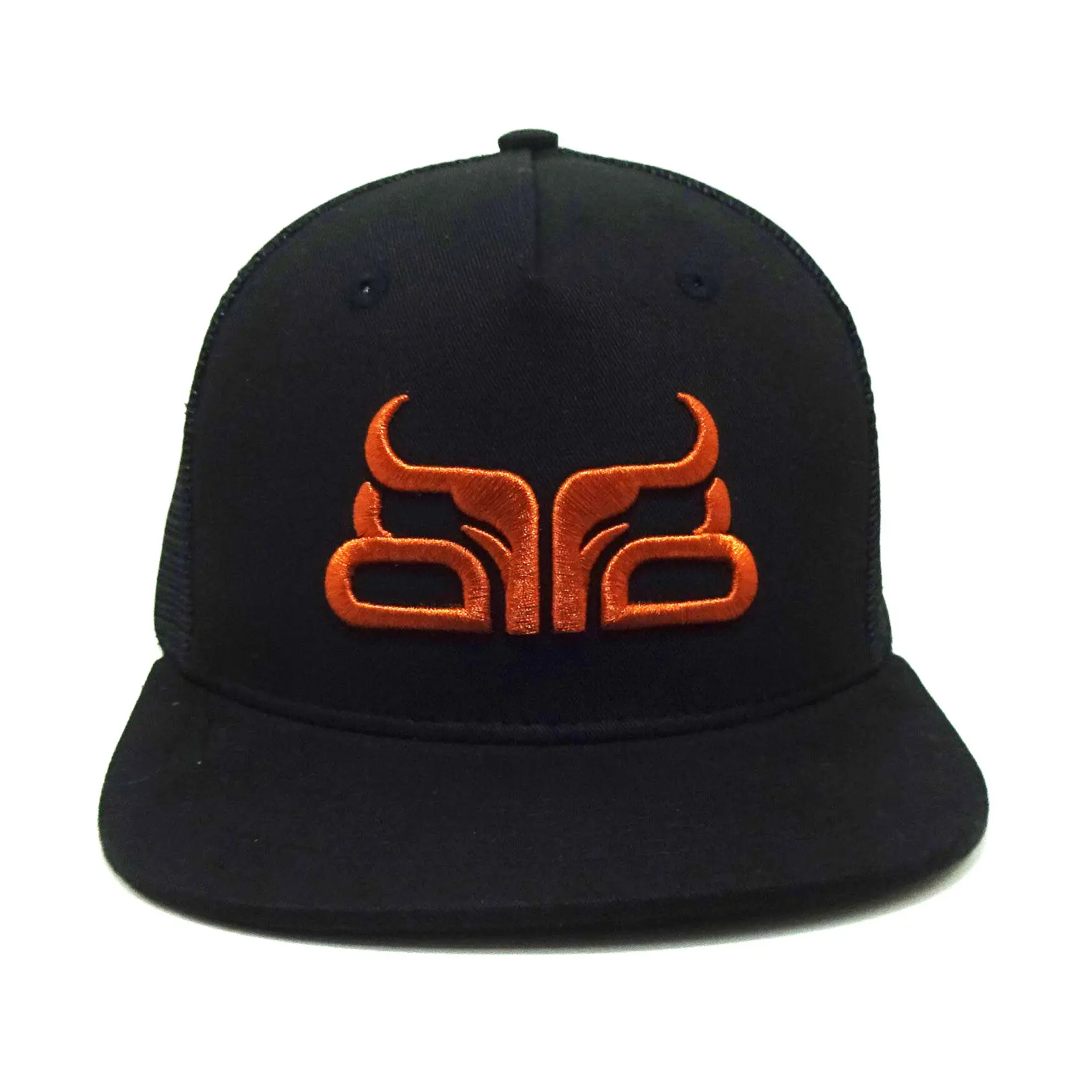 Flat Bill Trucker Hats Custom Embroidery Logo Snapback Caps Vietnam Factory Promotional Hat Sport Dad Cap Free Sample