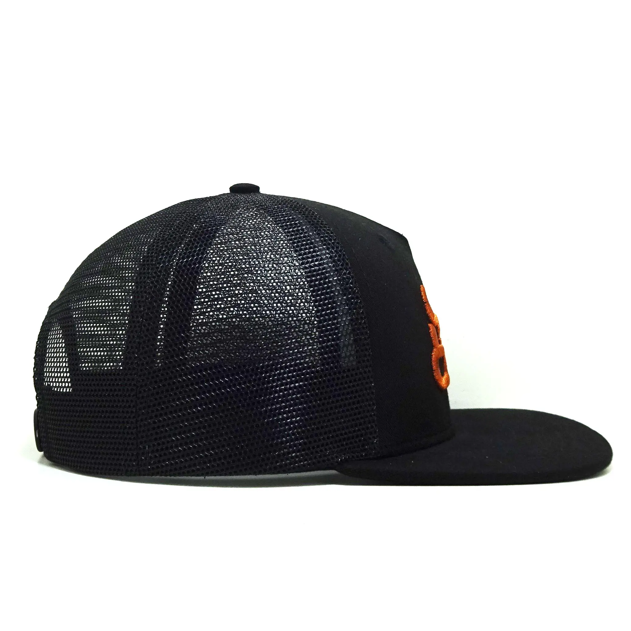 Flat Bill Trucker Hats Custom Embroidery Logo Snapback Caps Vietnam Factory Promotional Hat Sport Dad Cap Free Sample 3