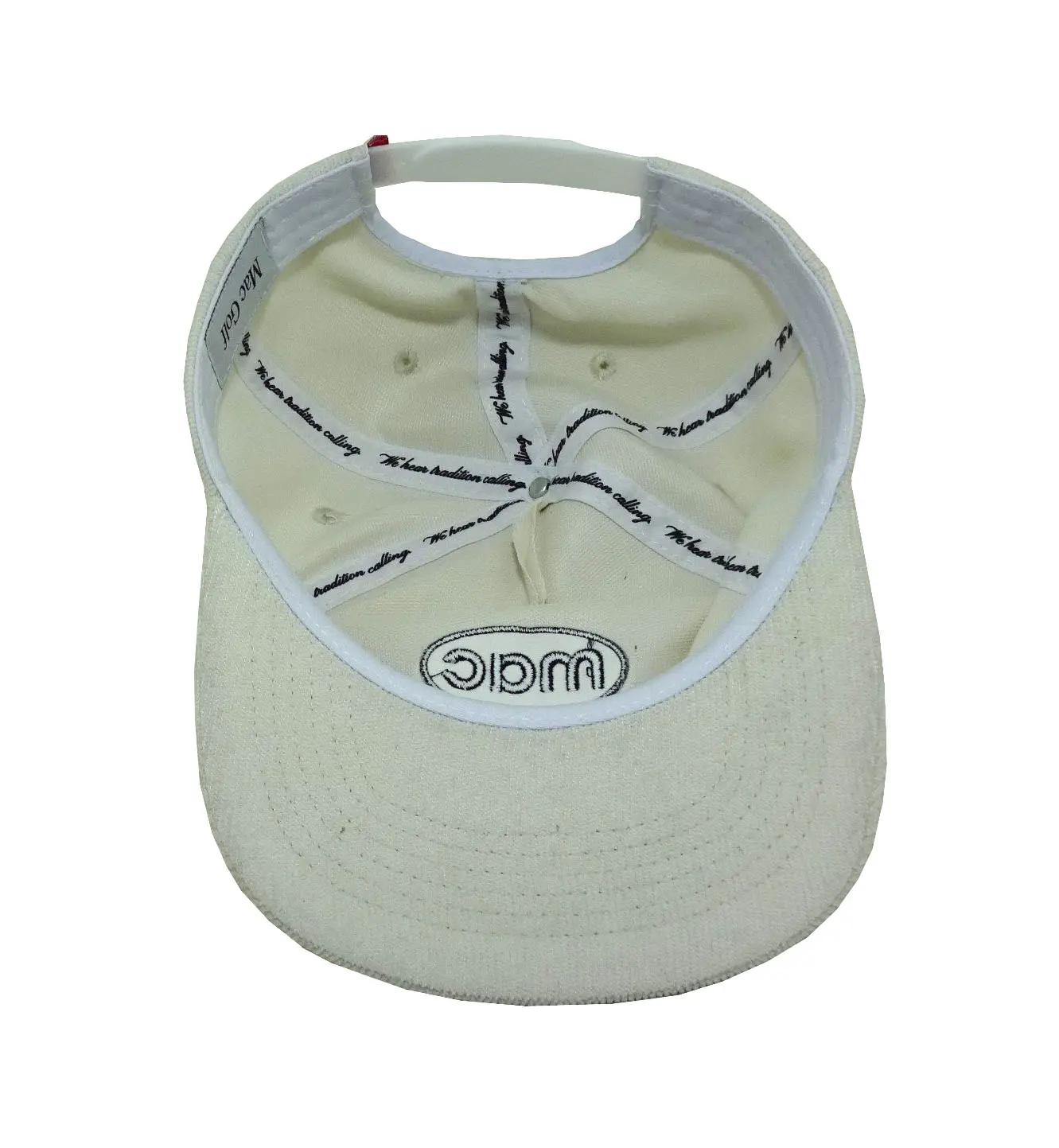 Flat Brim Corduroy Snapback Cap Custom Logo 5-Panel Unstructured High Quality Beige Color Medium Profile Sports Cap Snapback Cap 5