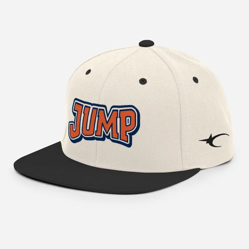 Flat Brim Snapback Cap Two Tone 3D Embroidered Lettering Custom Logo Street Style Adjustable Hat OEM ODM Vietnam Manufacturer 3