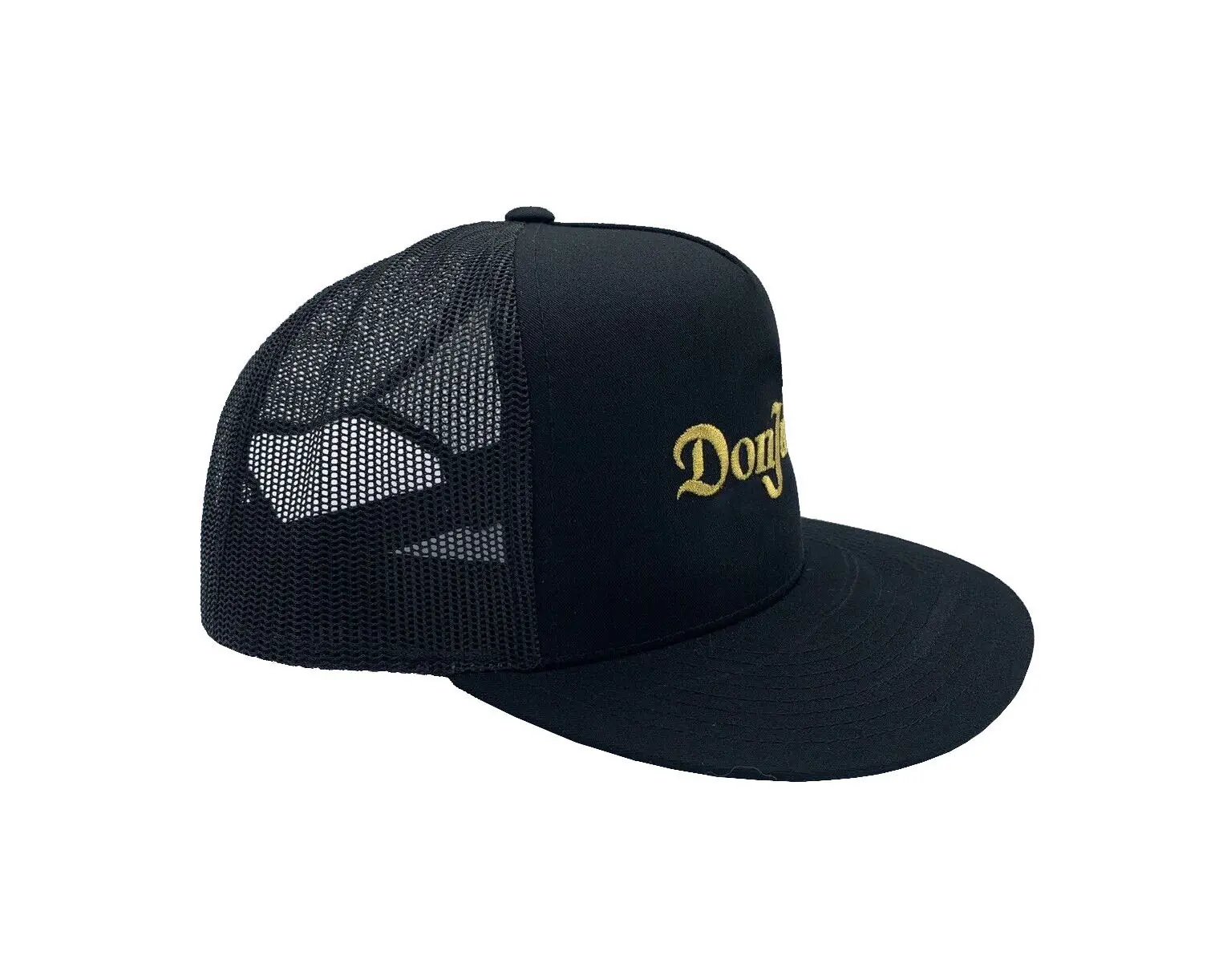 Flat Visor Hiphop High Quality Trucker Hat With Custom Logo Wholesale Sunshade Sports Cap Outdoor for Man Women Trucker Cap 3