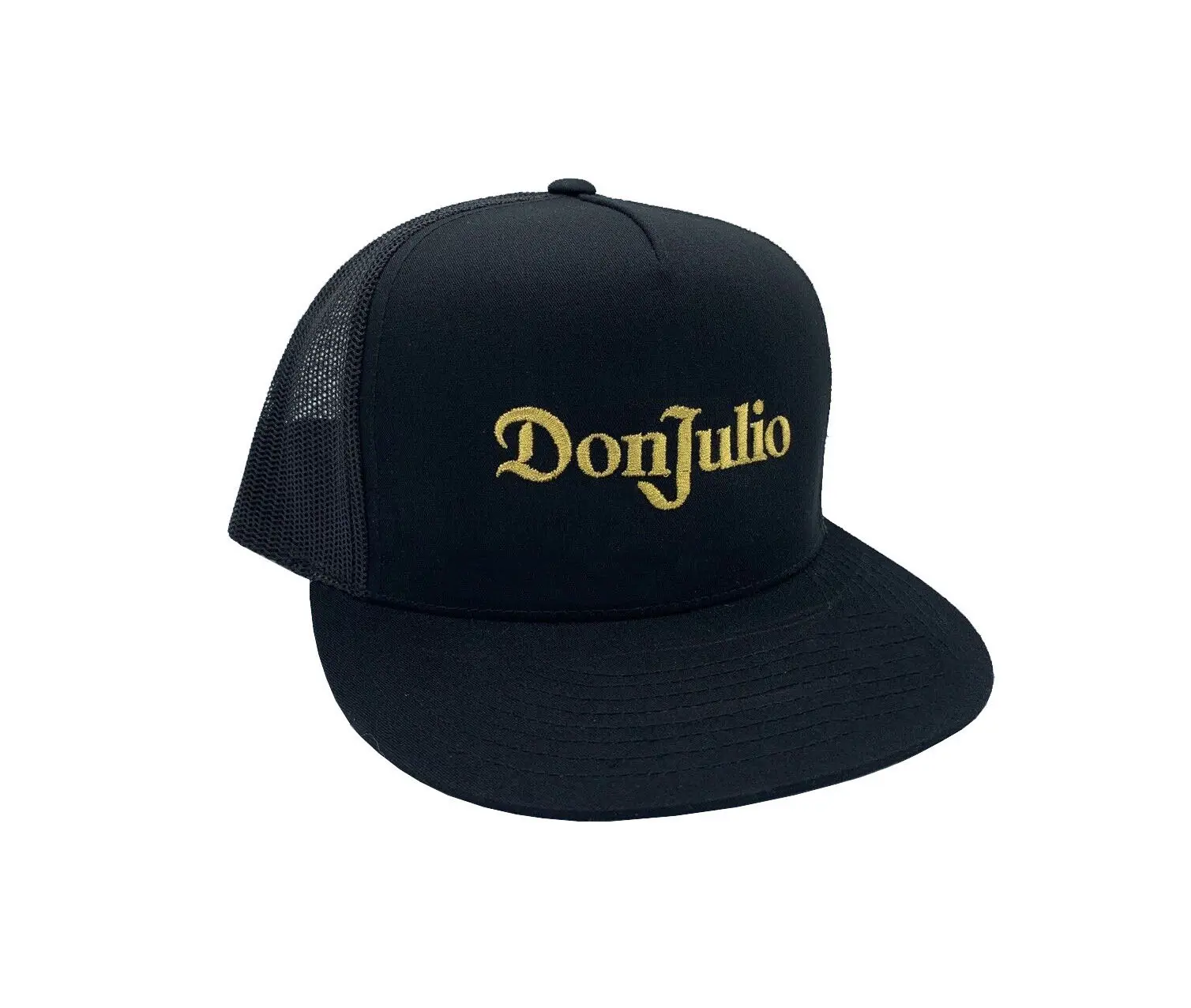 Flat Visor Hiphop High Quality Trucker Hat With Custom Logo Wholesale Sunshade Sports Cap Outdoor for Man Women Trucker Cap 2
