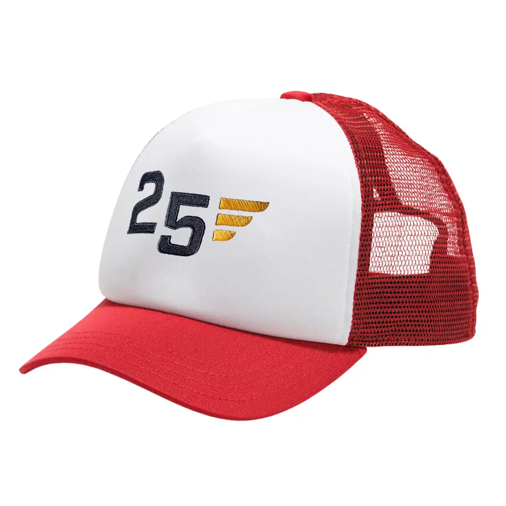 Foam Trucker Hat 5 Panel Gorras Printed/Embroidery Logo Pattern Plastic Single Row Buckle Snapback Caps Hats Custom Color Unisex 4