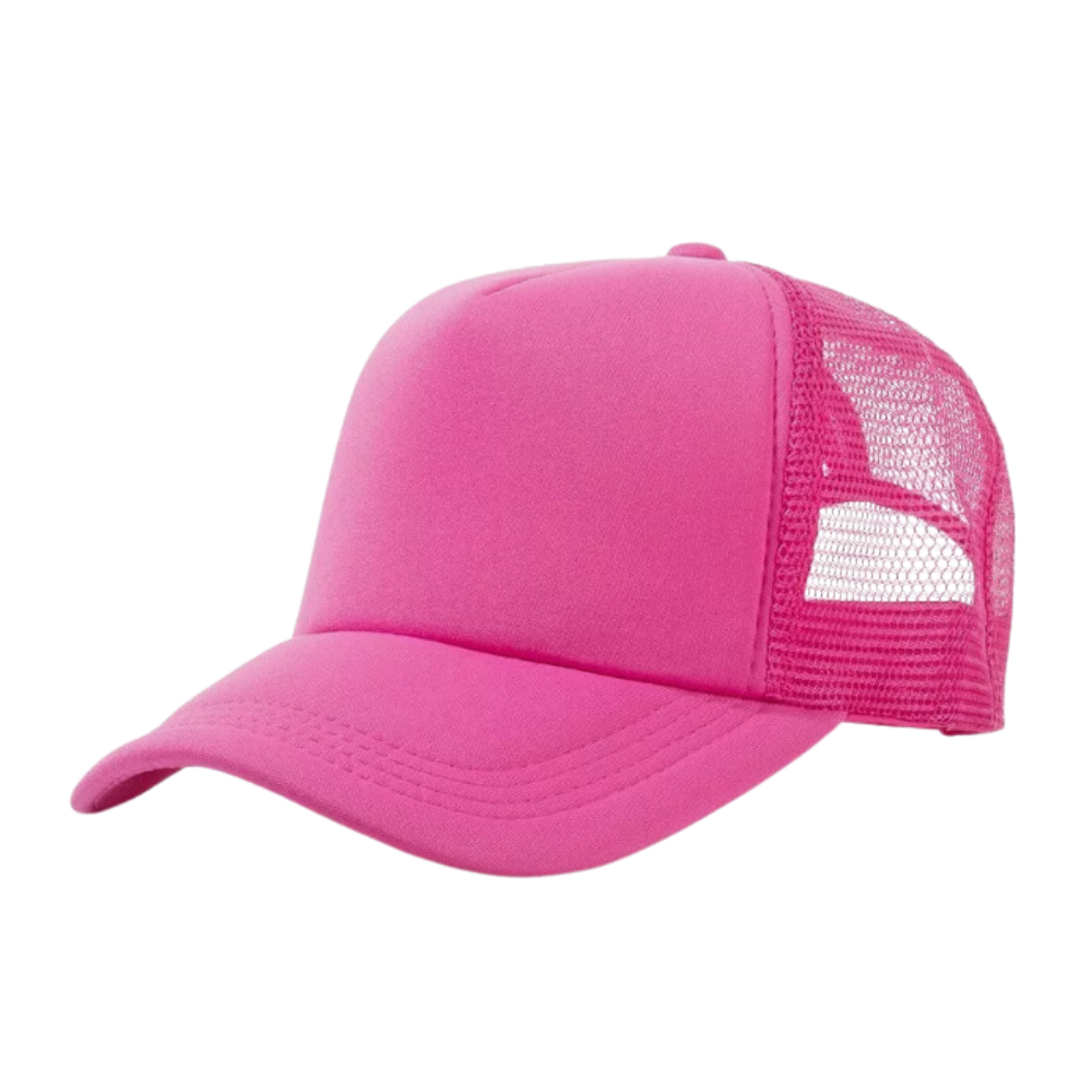 Foam Trucker Hat 5 Panel Gorras Printed Logo Food Pattern Custom Mesh Snapback Plastic Single Row Buckle For Men Women All Ages 7
